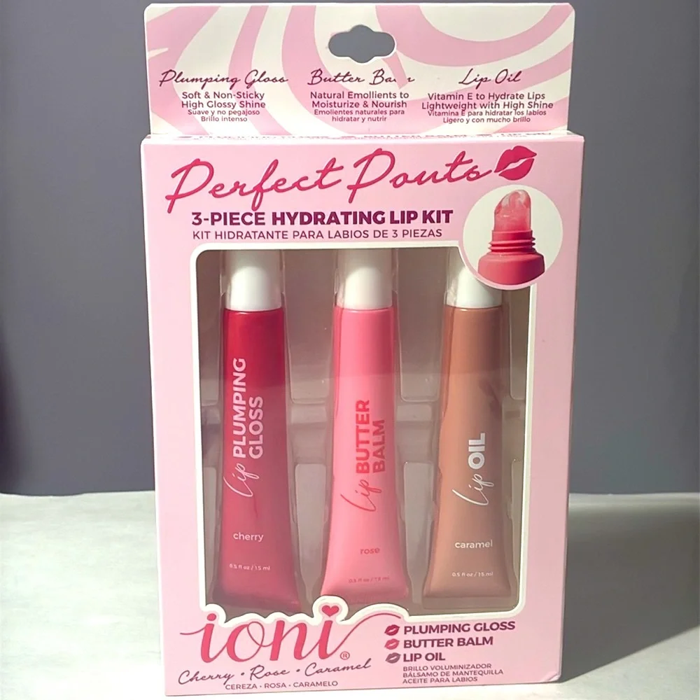 🫦Perfect Pouts 3-Piece Hydrating Lip Kit